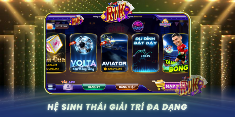 Về Chúng Tôi - Cổng Game RIKVIP Chất Lượng Và An Toàn 2 He Sinh Thai Giai Tri Da Dang