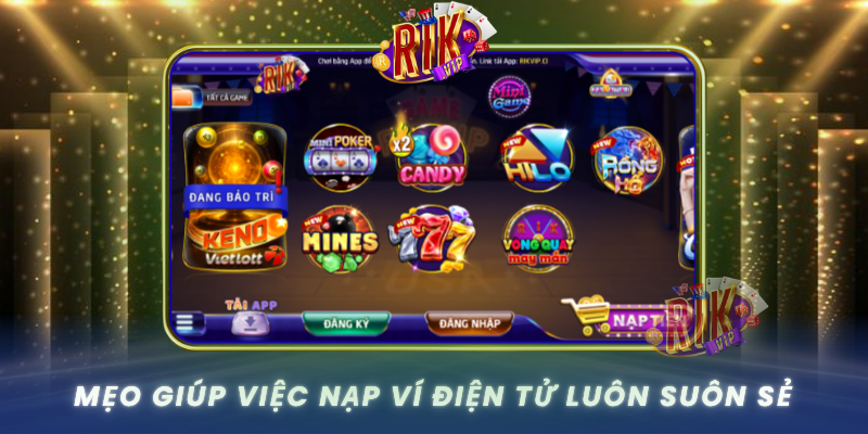 Meo Giup Viec Nap Vi Dien Tu Luon Suon Se