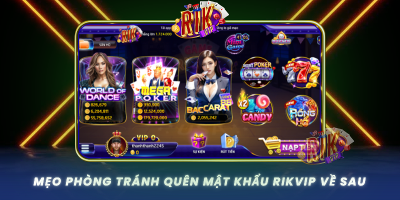 Meo Phong Tranh Quen Mat Khau Rikvip Ve Sau