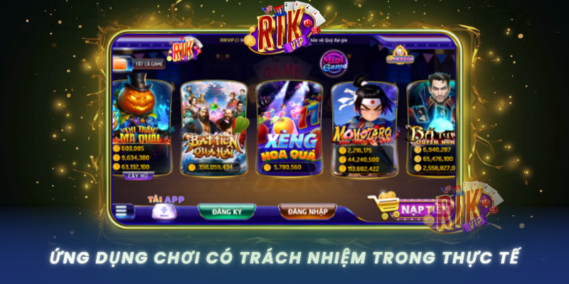 Hướng Dẫn Chơi Có Trách Nhiệm RIKVIP An Toàn Hiệu Quả 4 Ung Dung Choi Co Trach Nhiem Trong Thuc Te